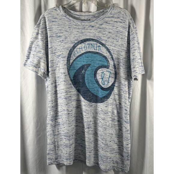 Chip & Pepper Short Sleeves Graphic T-Shirt, Blue/Teal , Sz: M, 87-19 - Picture 10 of 16